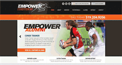 Desktop Screenshot of empowerconditioning.com